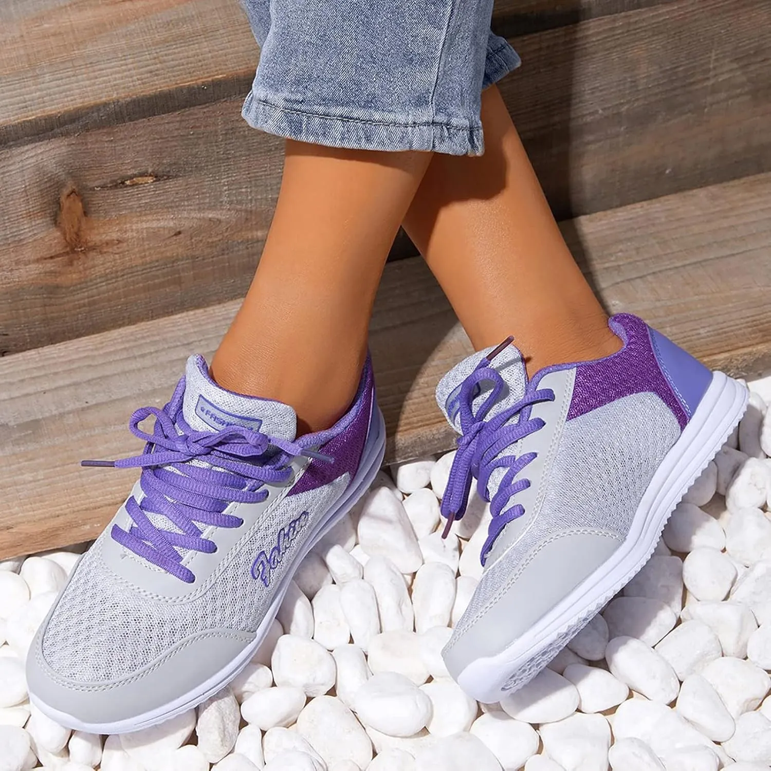 Womens Casual Sneakers Wide Feet Zapato Ortopedico para Mujer Diabetica Women Slip On Shoes Dressy Elder Women's Sneakers with Arch Support Slip On Womens Non Slip Work Shoes Wide Width