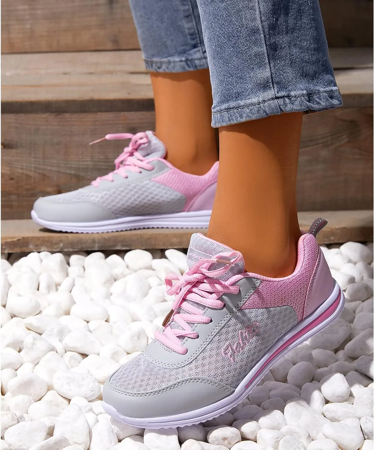 Women's Loafer Flat Mens Slip On Sneakers Wide Width Orthopedic Shoes for Women Round Toe Slip On Casual Loafers for Men Women's Fashion Sneakers Wide Width