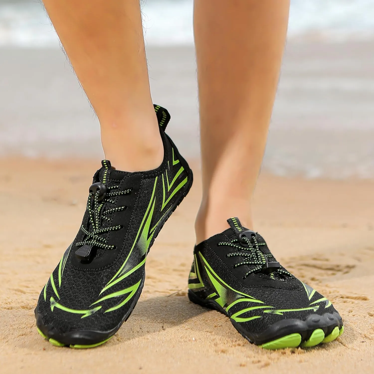 Womens Mens Barefoot Shoes Quick Dry Water Female Diving Shoes Footwear Barefoot Non-Slip Hike Running Shoes