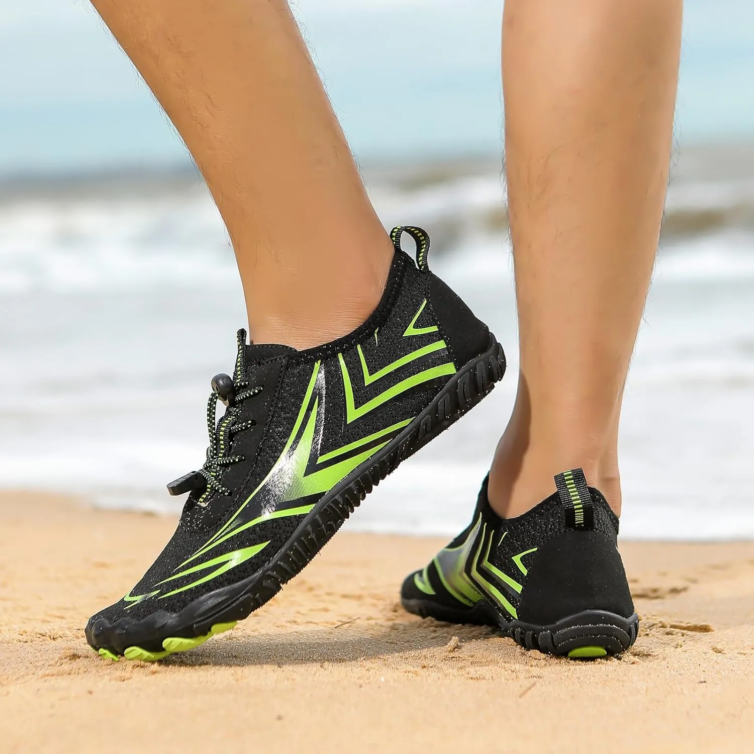 Womens Mens Barefoot Shoes Quick Dry Water Female Diving Shoes Footwear Barefoot Non-Slip Hike Running Shoes