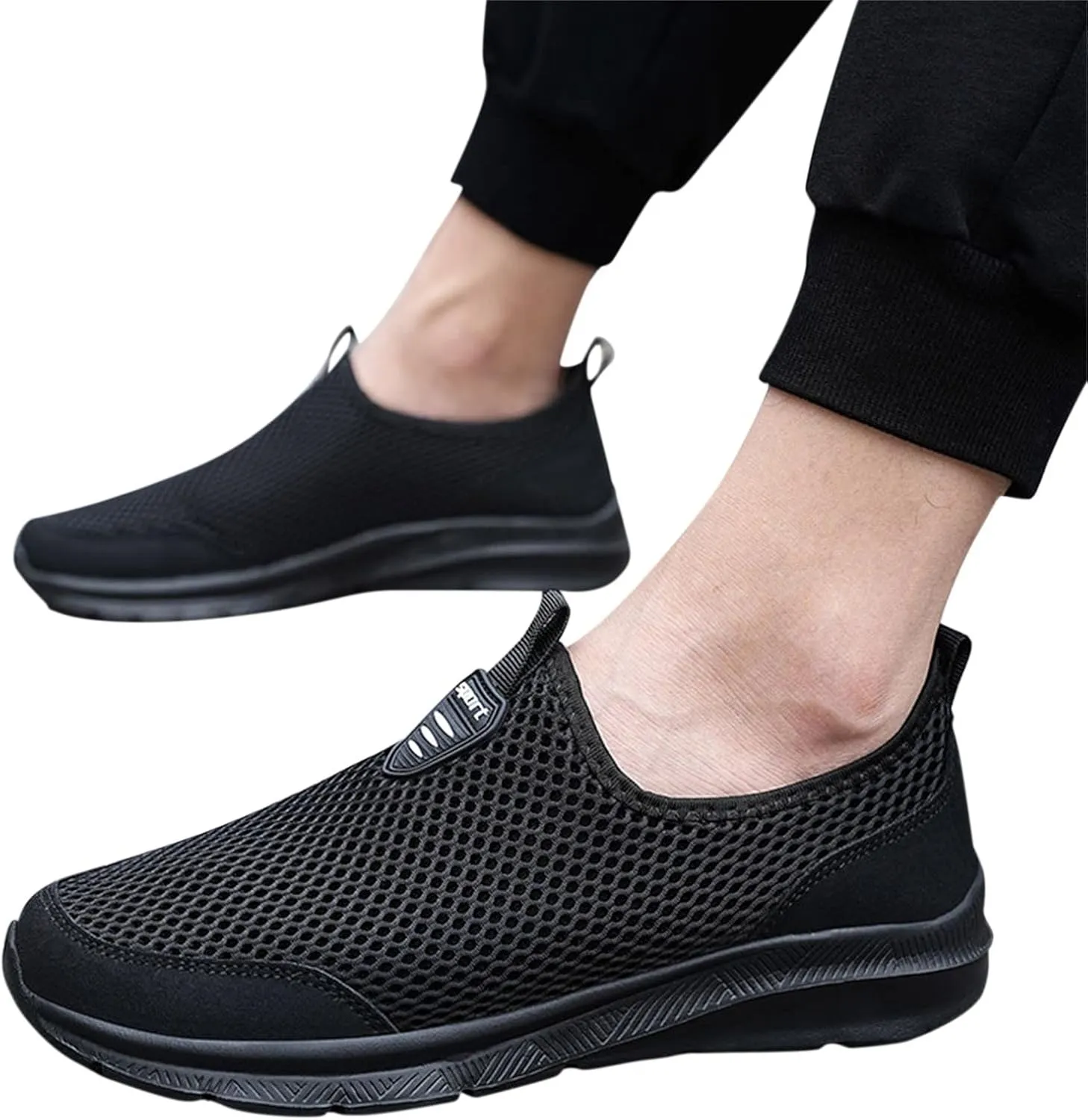 Womens Non Slip Work Shoes Slip On Water Resistant Walking Shoes Women Arch Support Dressy Casual Shoes Chunky Sneakers Red Tennis Shoe Loafers Shoe