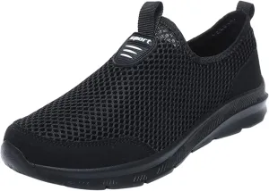Womens Non Slip Work Shoes Slip On Water Resistant Walking Shoes Women Arch Support Dressy Casual Shoes Chunky Sneakers Red Tennis Shoe Loafers Shoe