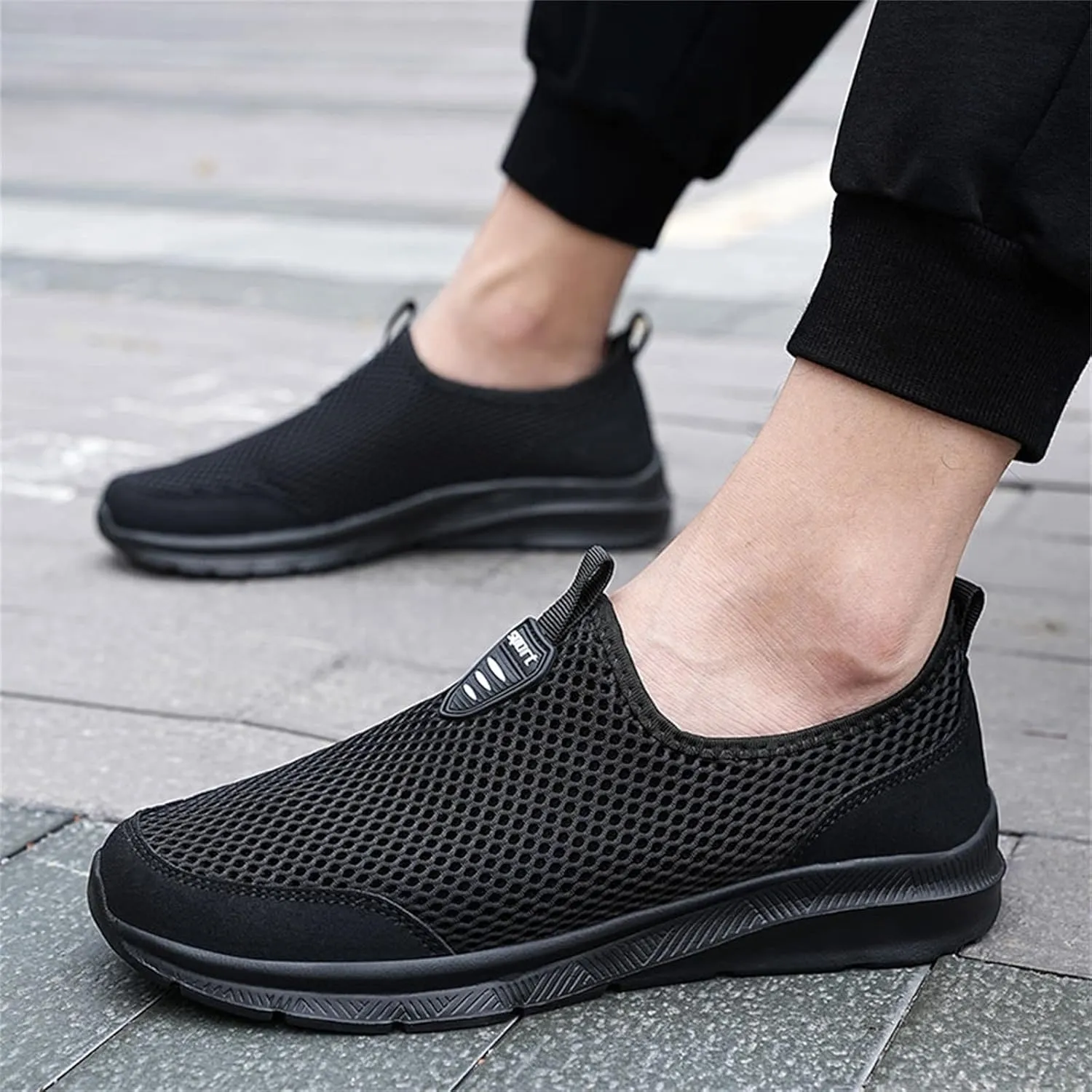 Womens Non Slip Work Shoes Slip On Water Resistant Walking Shoes Women Arch Support Dressy Casual Shoes Chunky Sneakers Red Tennis Shoe Loafers Shoe