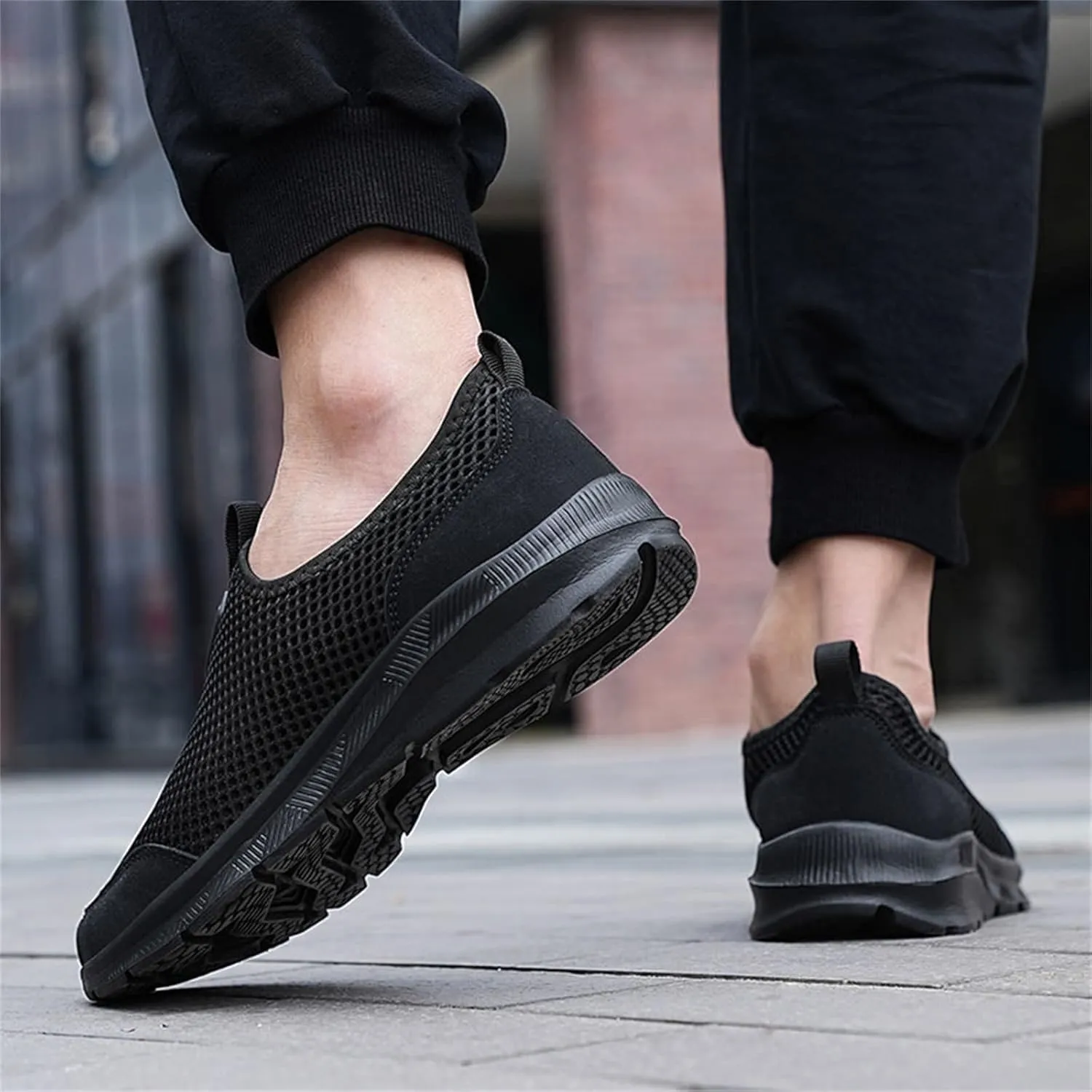 Womens Non Slip Work Shoes Slip On Water Resistant Walking Shoes Women Arch Support Dressy Casual Shoes Chunky Sneakers Red Tennis Shoe Loafers Shoe