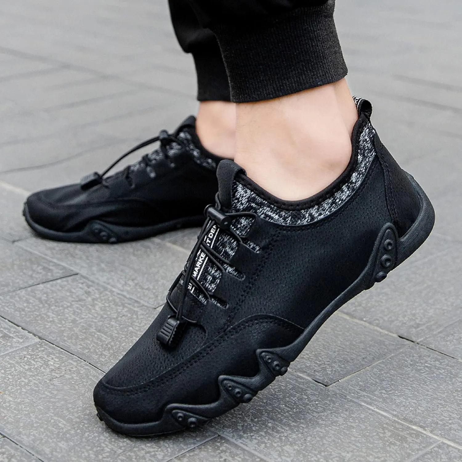 Womens Running Shoes Lightweight Black Flats Shoes Women Dressy Orthopedic Women Shoes Sneakers Black Womens Black Sneakers Size 9.5 Wide Zapatos De Trabajo Con Arco Ortopedicos para Mujer