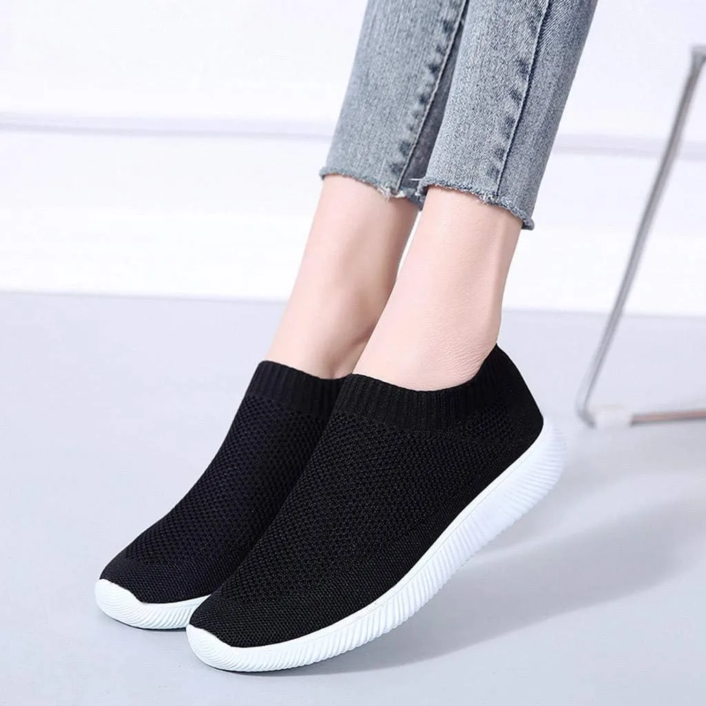Women's Slip-on Shoes Wide Width Sneakers Hands Free Mens Running Shoes Jogging Men Shoes Casual Dress Sneakers White Tennis Shoe Trainers Shoe