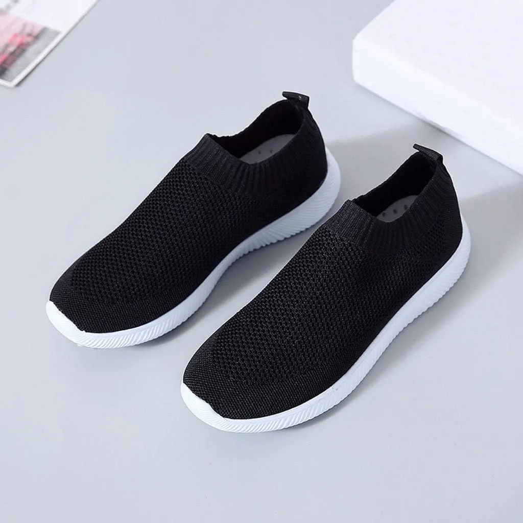 Women's Slip-on Shoes Wide Width Sneakers Hands Free Mens Running Shoes Jogging Men Shoes Casual Dress Sneakers White Tennis Shoe Trainers Shoe