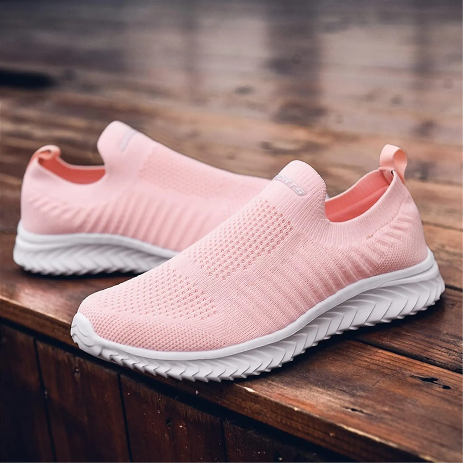 Womens Slip On Sneakers Casual Comfortable Walking Shoes Lightweight Canvas Flats Breathable Mesh Non Slip Loafers