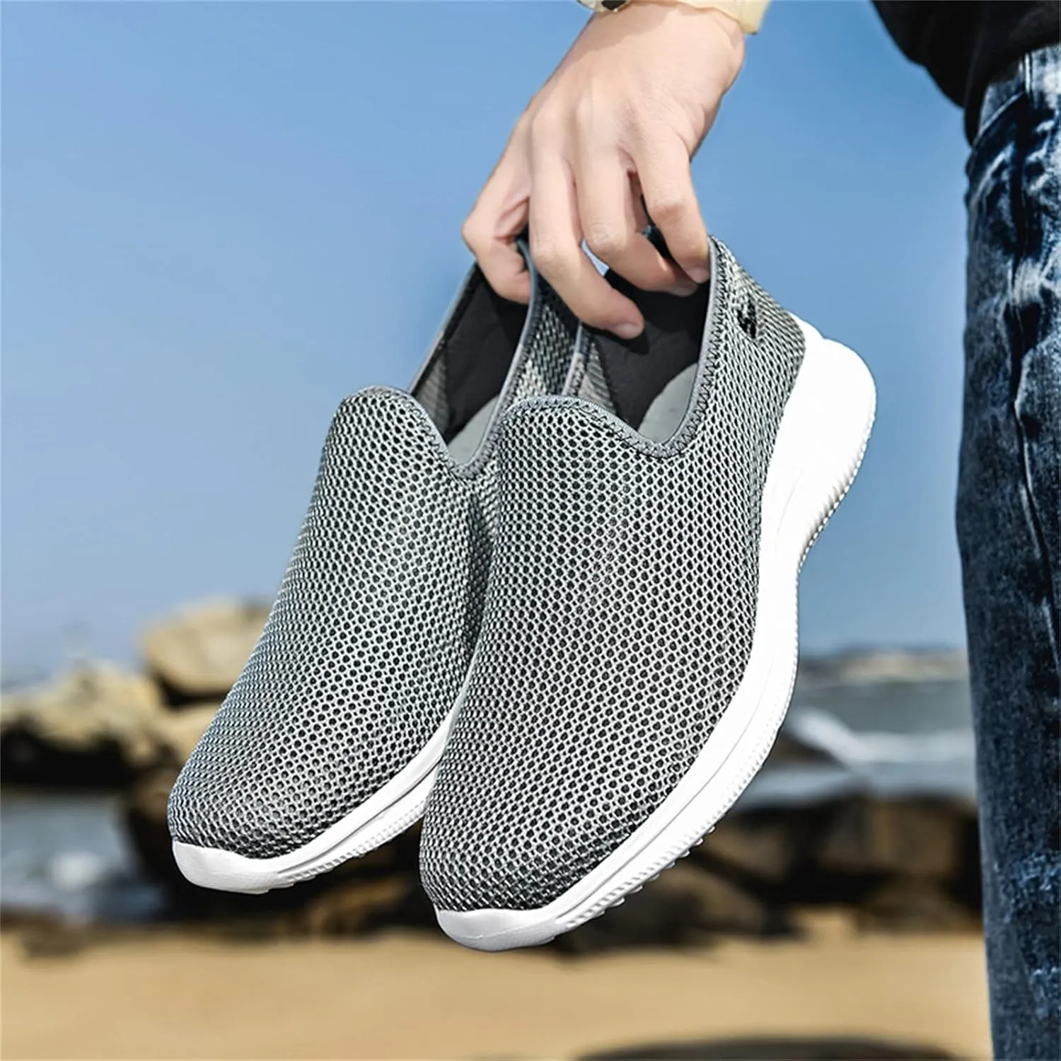 Womens Slip On Walking Shoes Non Slip Running Shoes Womens Tennis Shoes High Top Men Shoes Casual Women's Fashion Sneakers Tennis Shoe Loafers Shoe