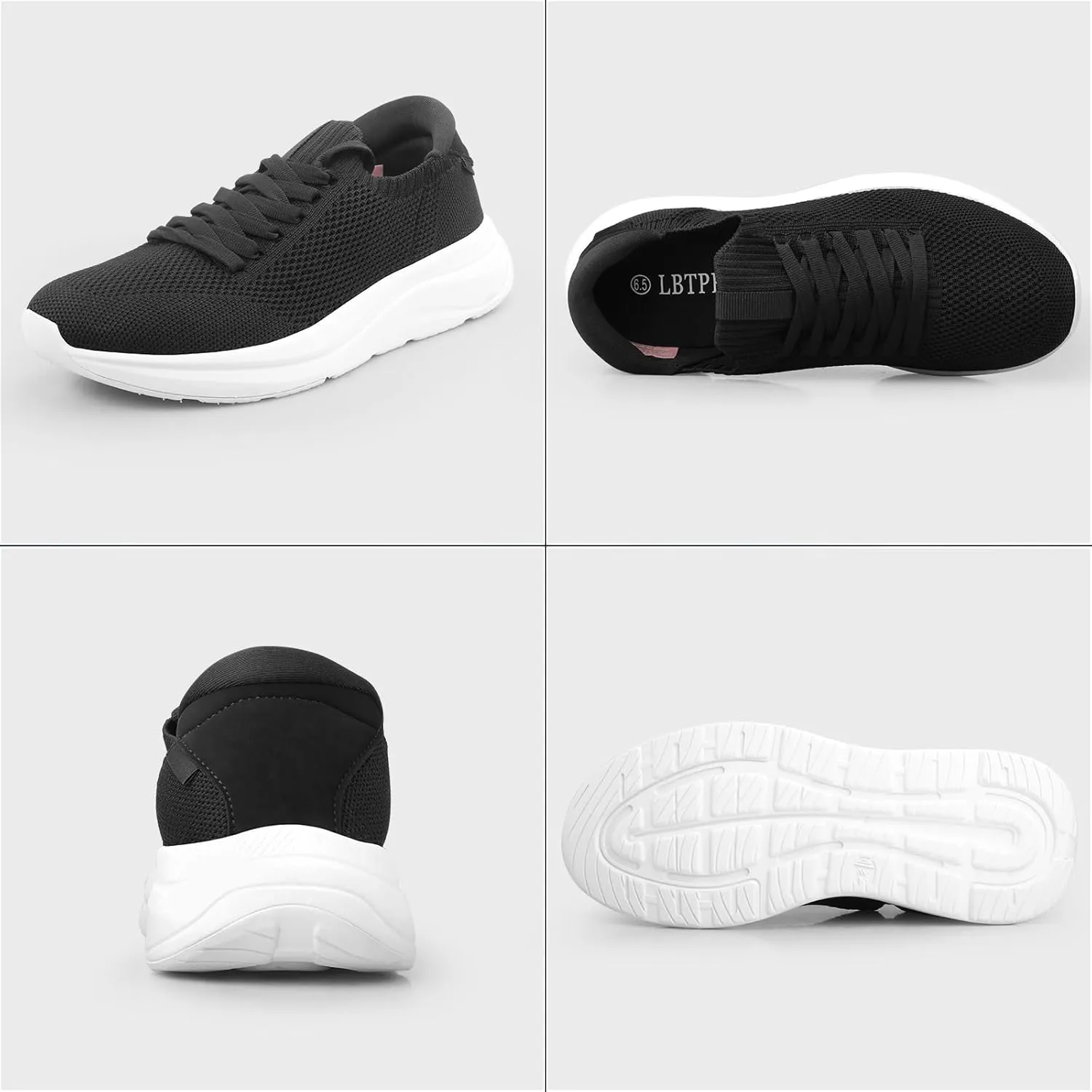 Womens Walking Running Shoes Non Slip Tennis Shoes Lightweight Breathable Mesh Workout Athletic Sneakers