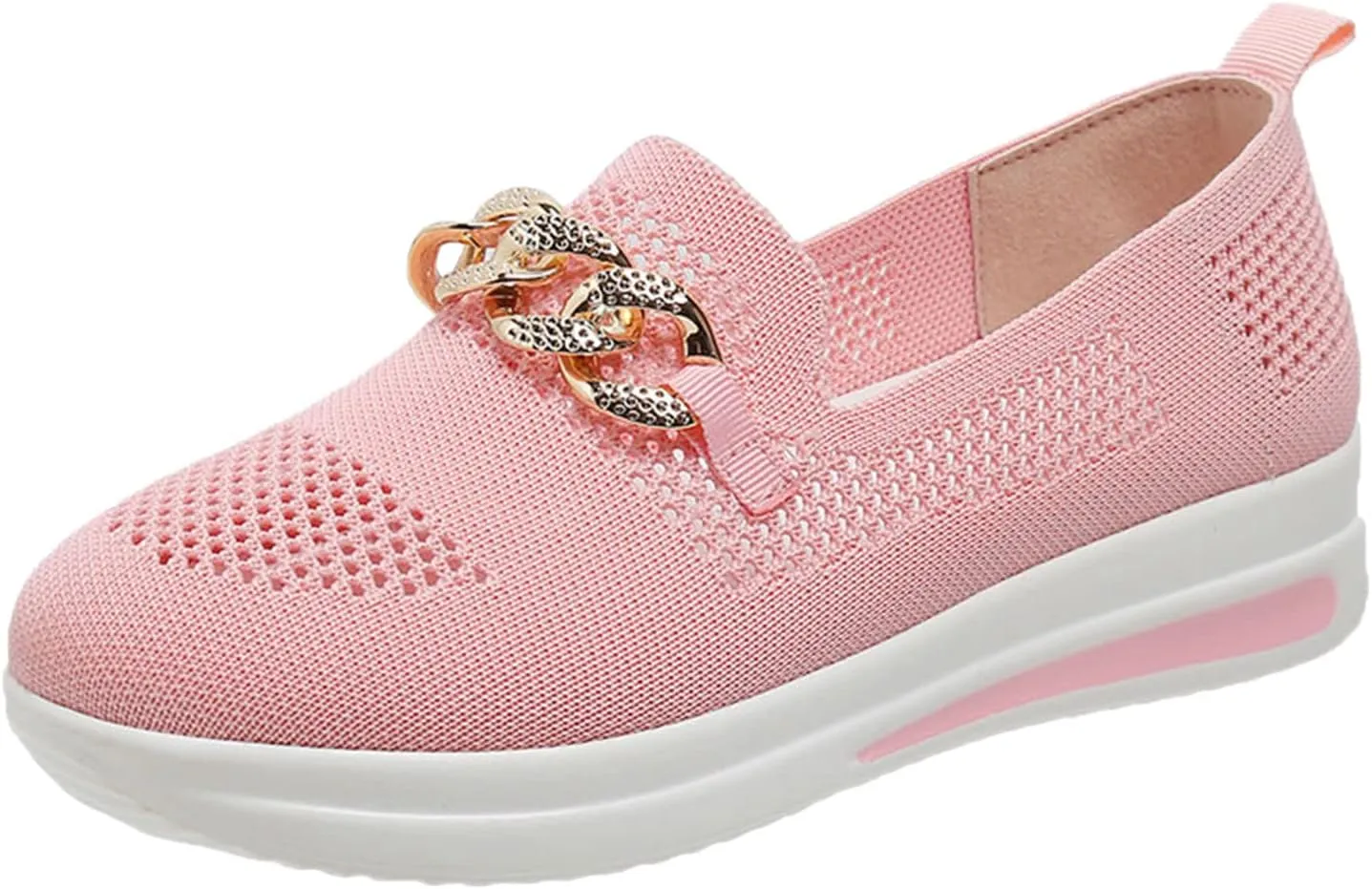 Womens Walking Shoes Trendy Orthopedic Shoes Breathable Mesh Loafers Wide Walking Sneakers Lightweight Non Slip Shoes
