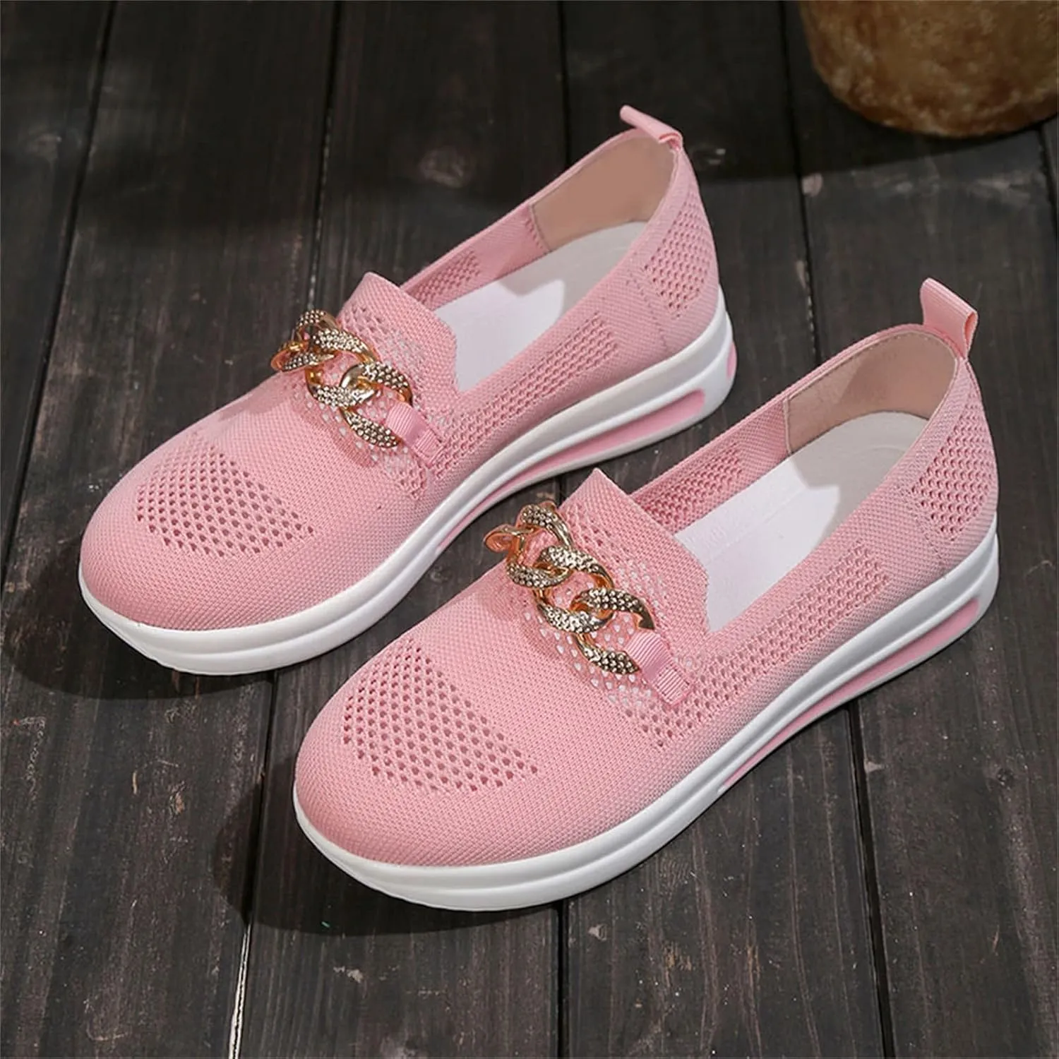 Womens Walking Shoes Trendy Orthopedic Shoes Breathable Mesh Loafers Wide Walking Sneakers Lightweight Non Slip Shoes