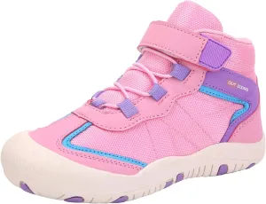 YUKTOPA Kids Boys Girls Outdoor Hiking Boots Breathable Anti-Slip Water Resistant Ankle Walking Trekking Shoes